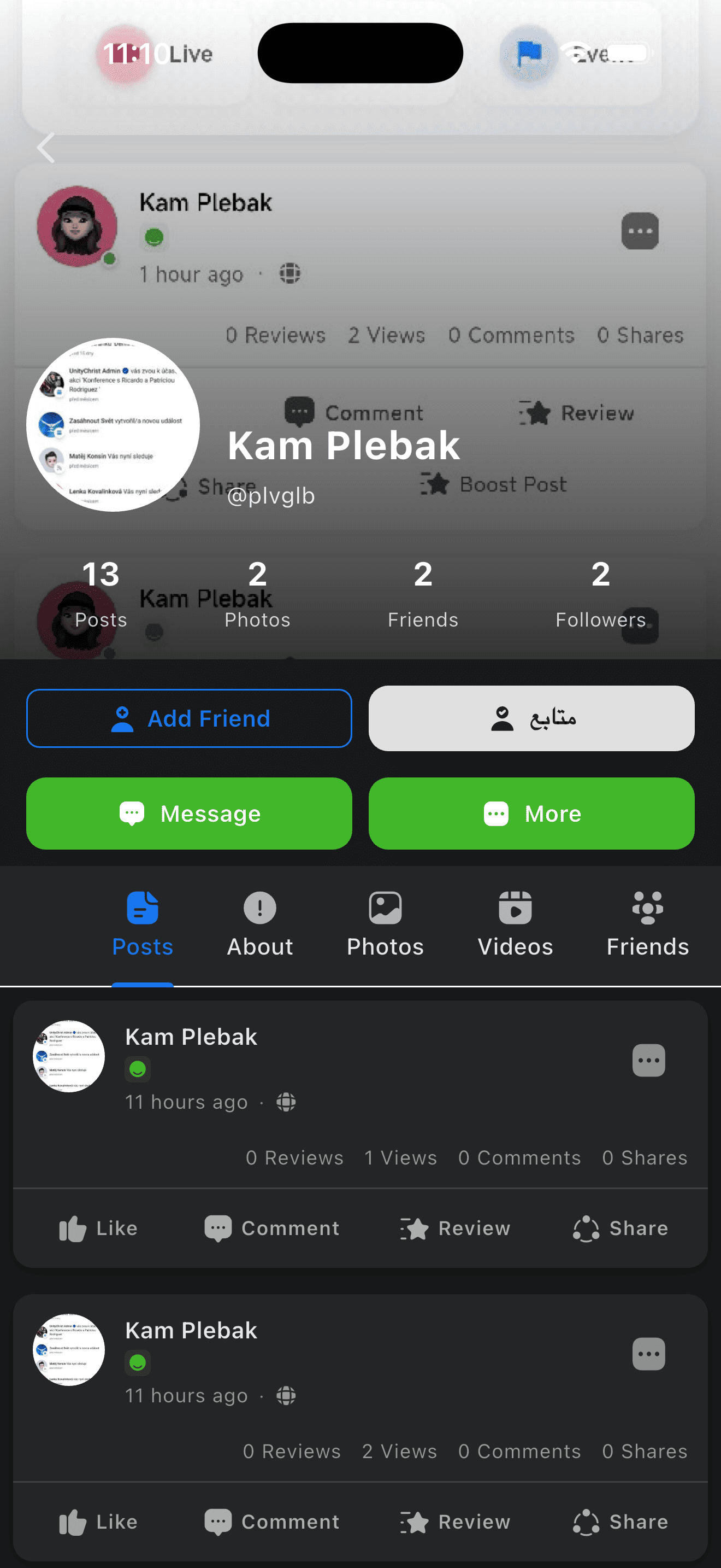 Sngine Pro Timeline – Flutter Social Networking App (Android & iOS) mobile preview
